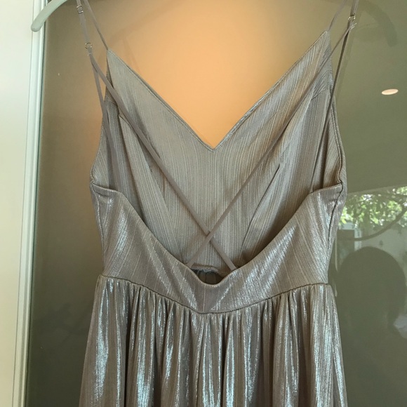 URBAN OUTFITTERS LONG SHIMMERY ROMPER - Picture 2 of 8